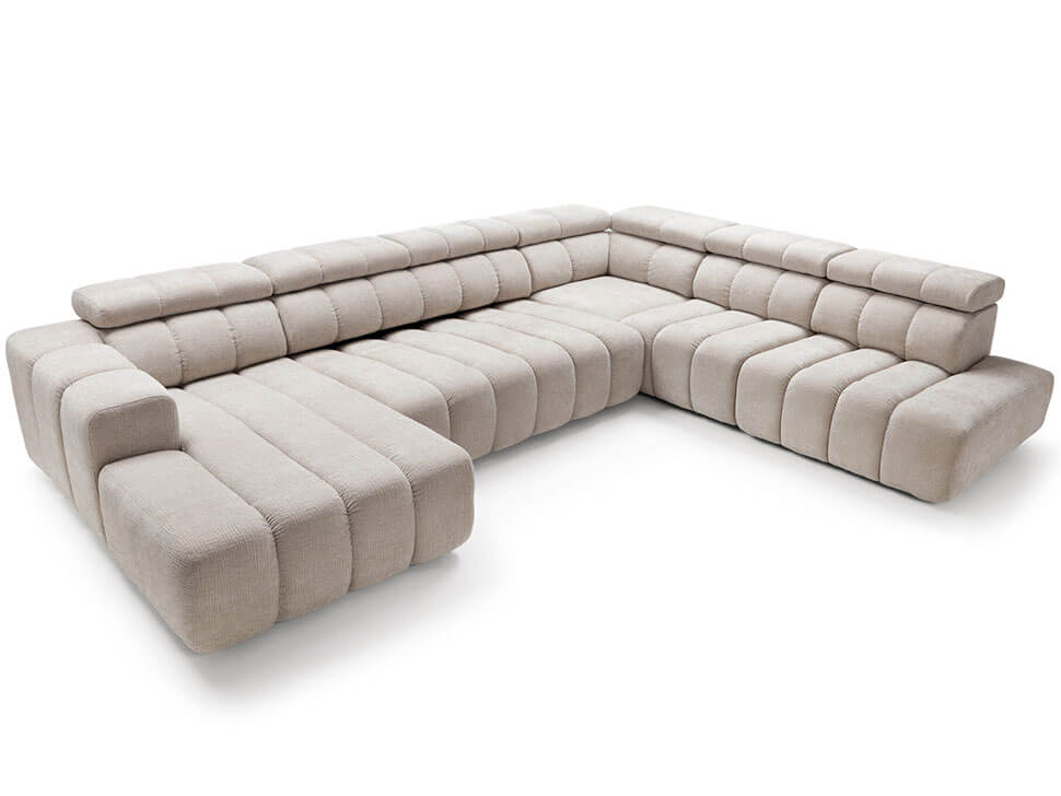Modular Corner Sofa Zurich LL-2E-C-1-OTTR PUSZMAN Beige