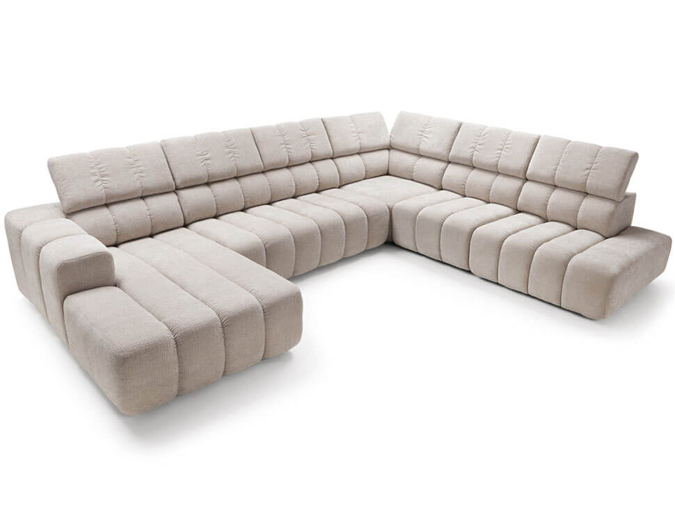 Modular Corner Sofa Zurich LL-2E-C-1-OTTR PUSZMAN Beige