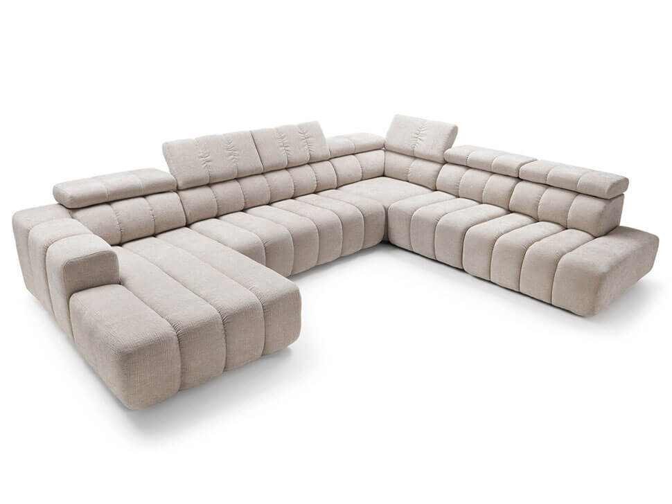 Modular Corner Sofa Zurich LL-2E-C-1-OTTR PUSZMAN Beige