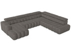 Modular Corner Sofa Zurich LL-2E-C-1-OTTR PUSZMAN Dark Grey