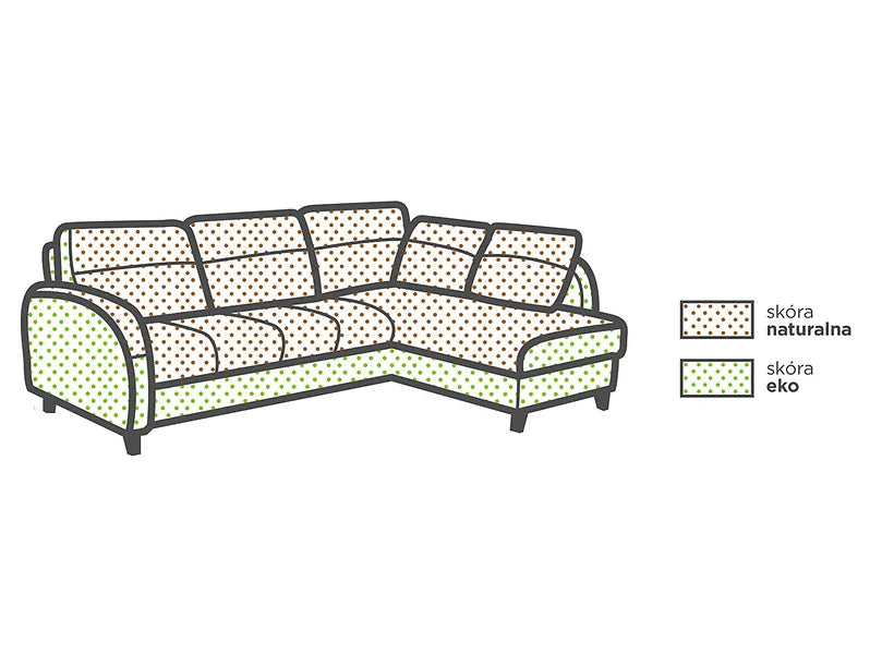 Pacto Left-Hand Corner Sofa Bed with Storage