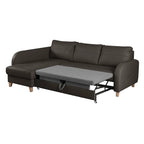 Pacto Left-Hand Corner Sofa Bed with Storage