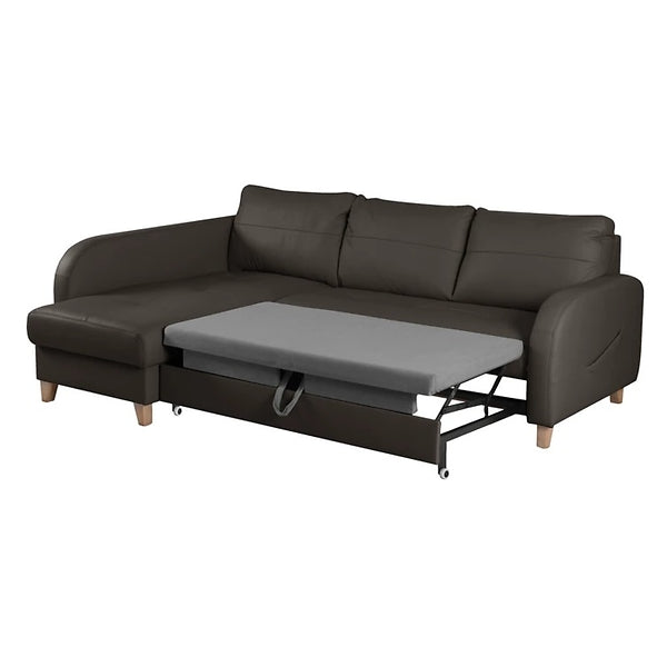 Pacto Left-Hand Corner Sofa Bed with Storage