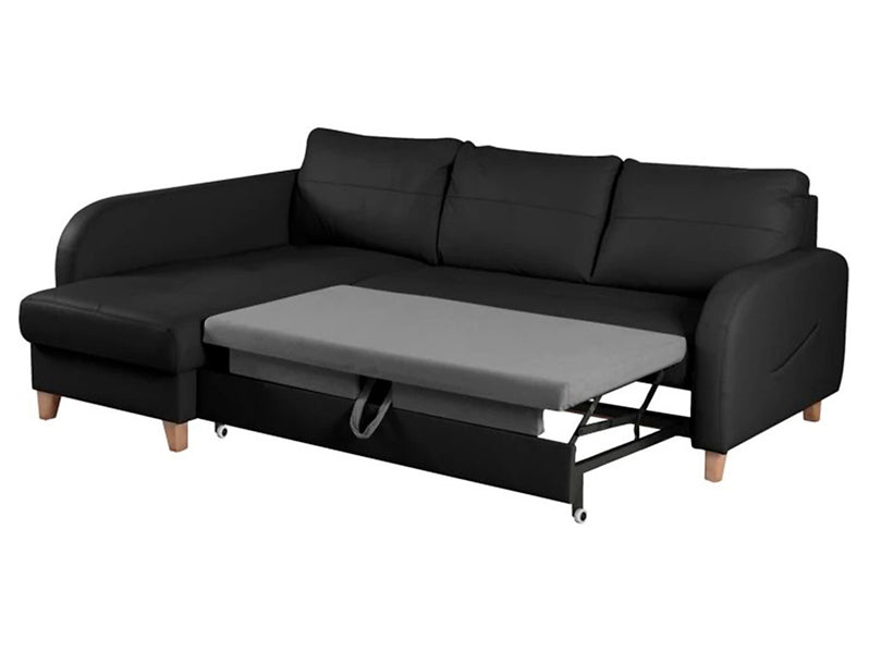 Pacto Left-Hand Corner Sofa Bed with Storage