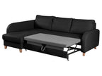 Pacto Left-Hand Corner Sofa Bed with Storage