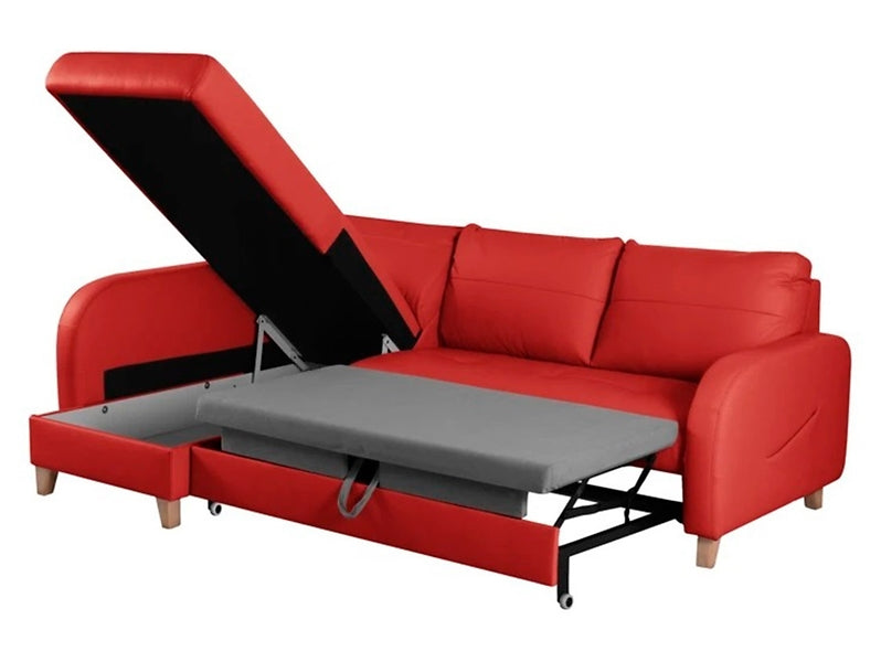 Pacto Left-Hand Corner Sofa Bed with Storage