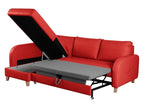 Pacto Left-Hand Corner Sofa Bed with Storage