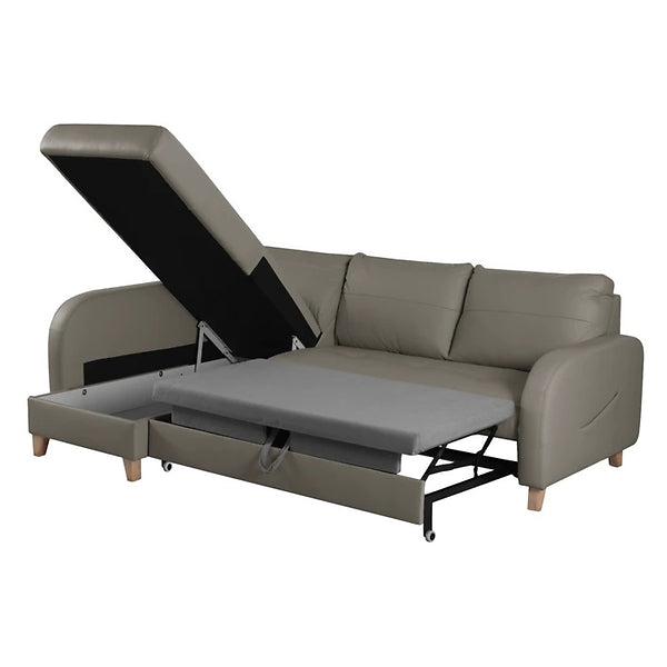 Pacto Left-Hand Corner Sofa Bed with Storage