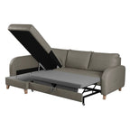 Pacto Left-Hand Corner Sofa Bed with Storage