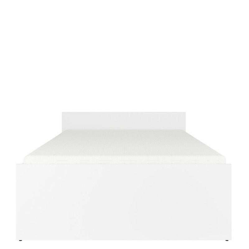 NEPO PLUS BRW LOZ/120 Semi Double BLACK RED WHITE Bed-White